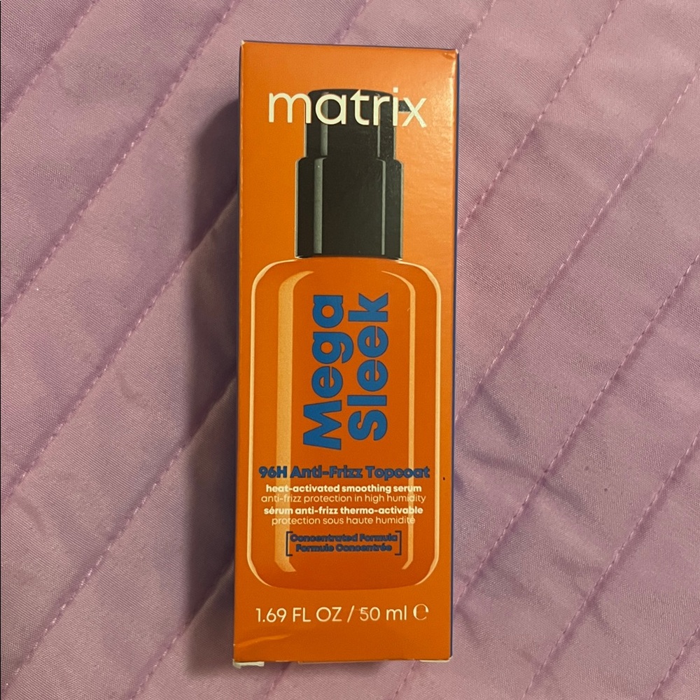 NWT Matrix Mega Sleek Anti-Frizz Serum